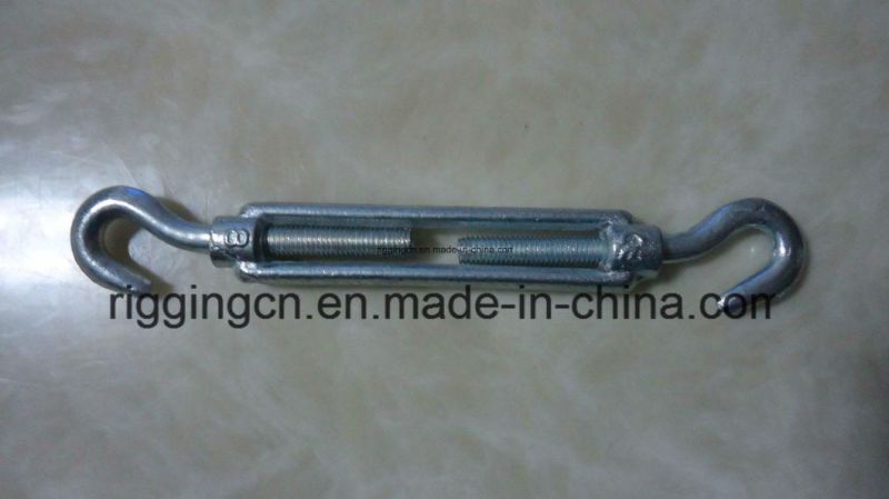 Galvanized Casting Malleable DIN 1480 Turnbuckle with Hook Hook