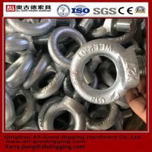 High Strength Carbon Steel Drop Forged Galvanized Lifting Eye Bolt DIN580