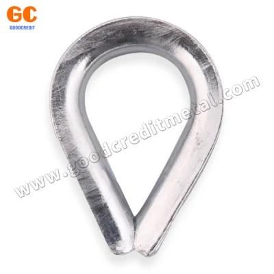 Factory Direct Sale Galvanized Steel Wire Rope Thimble