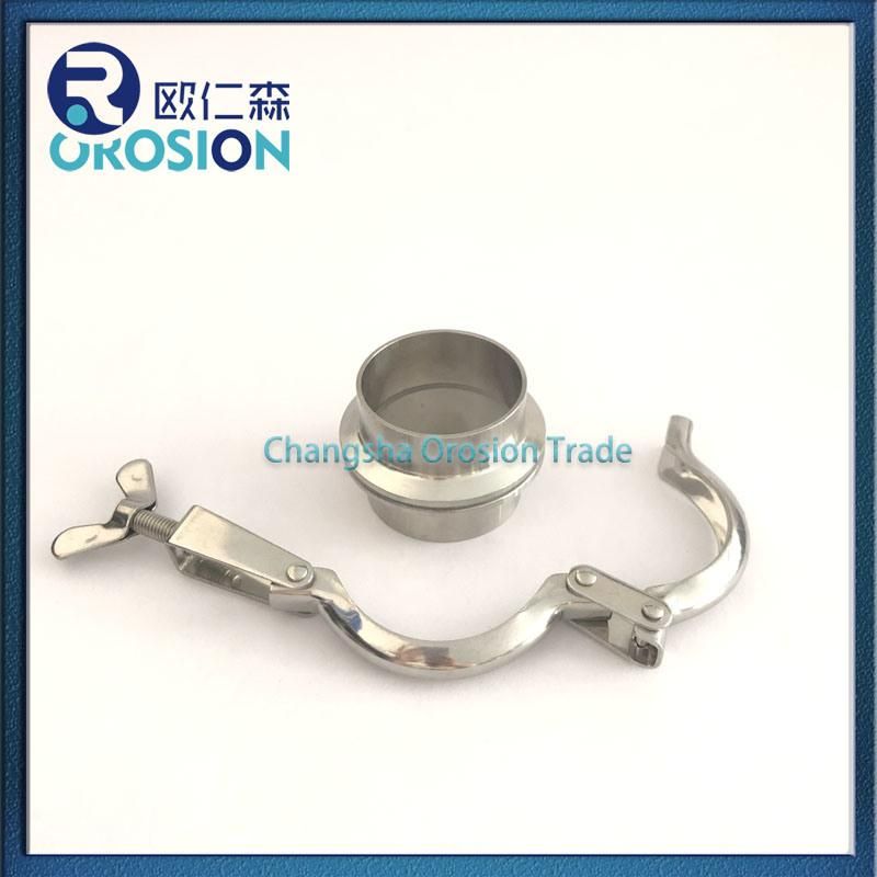 Sanitary Stainless Steel Tri Clamp Double Pin Clamp