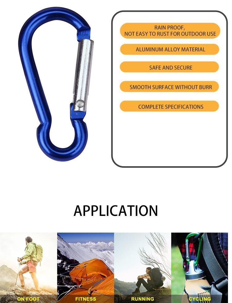 High Quality Custom Aluminum Climbing Carabiner