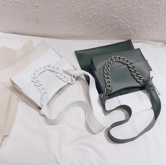 Fashion Mixed Color Shoulder Plastic Bag Chain for Bag Accessories