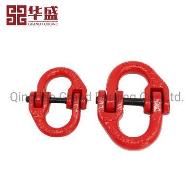 High Quality Rigging Hardware Drop Forged G80 Red Painted Connecting Link