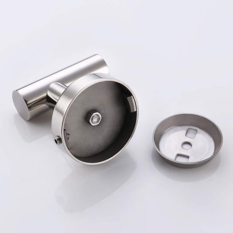 Bathroom Matte Black Coat Hook SUS 304 Stainless Steel Single Towel/Robe Clothes Robe Hook