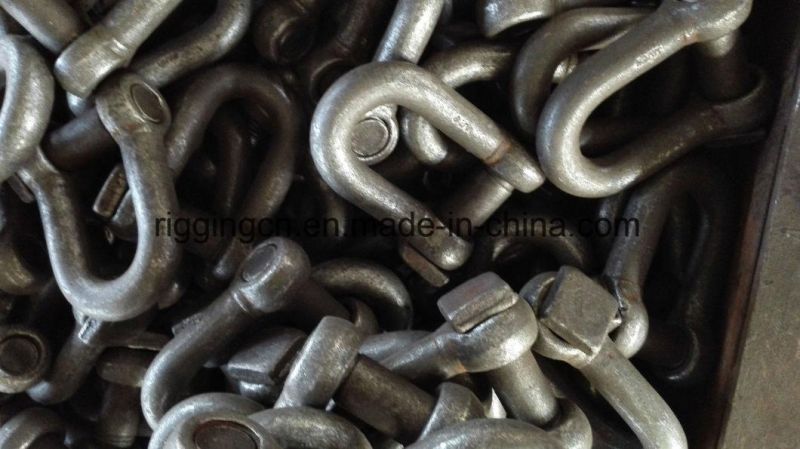 Galvanized Bow Shackle and D Shackle for Lifting Ring