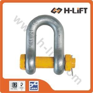 Bolt Type Chain Shackle with Safety Pin / D Shackle (SH04)