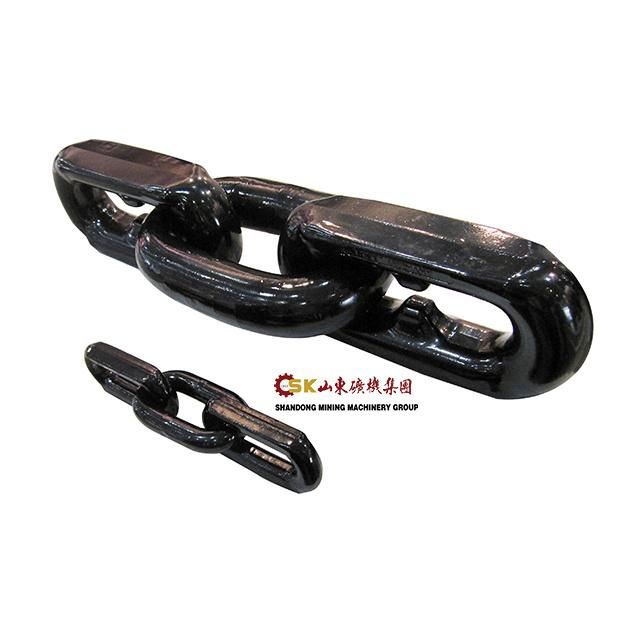 Coal Mining Scraper Conveyors Traction Chains 18*60 mm High Strength Steel Link Chains