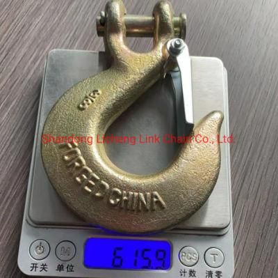 High Tension Drop Forged Steel Clevis Slip Hook with Latches H331