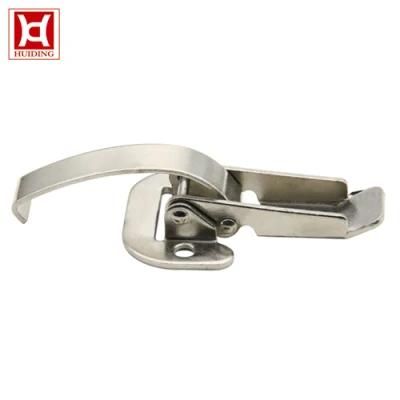 Cabinet Hasp Toggle Keyless Latch Lock U-Shackle Buckle Toggle Latch Clamp 1100lbs Spring Hook Latches