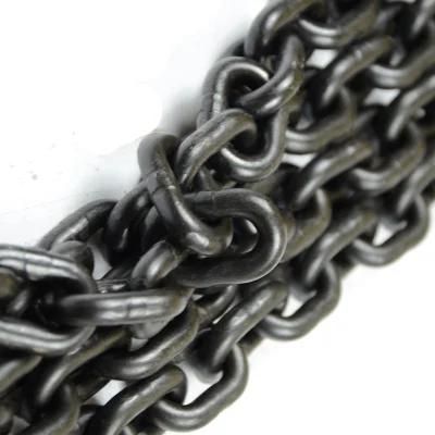 Blacken Oxidation G80 Lifting Chain En818-2 Alloy Steel Achor Various Length