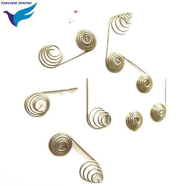 High Precision Customized Metal Battery Spring Spring Clip Compression Springs