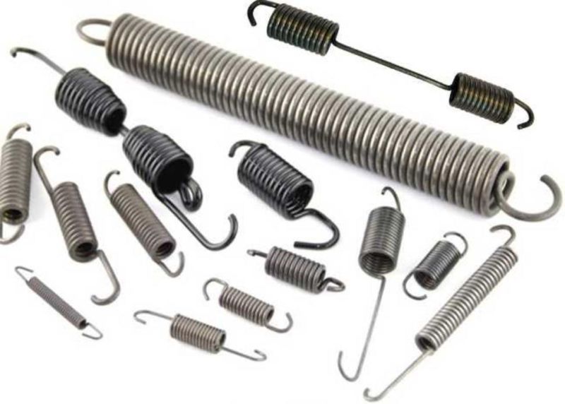 Customized Extension Spring with Ends Hooks Stainless Steel