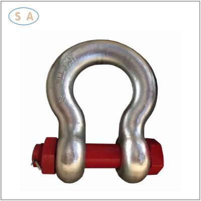 OEM Galvanized Carbon Steel Die Forging/Stamp Forging Lifting Shackle for Lifting Equipment