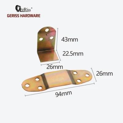 Iron Insert Install Click Bracket for Bed Frame