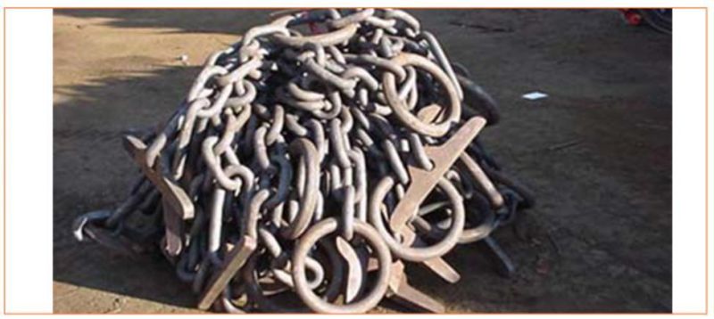 High Strength Hot DIP Galvanized Wharf Chain