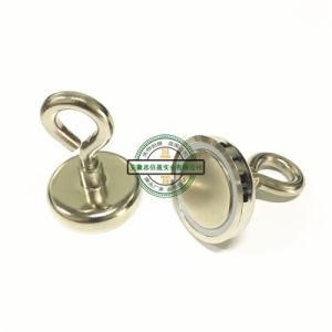 D60mm Cup Shaped Magnet with Eye Screw