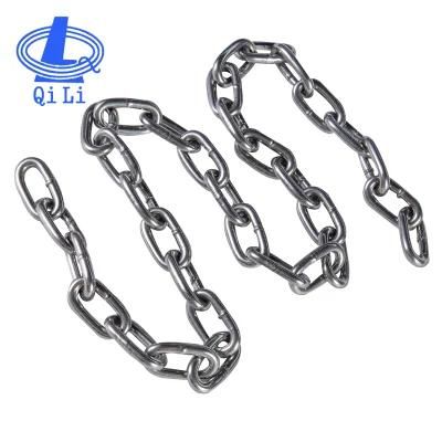 DIN766 Bright Zinc Plated Windlass Chain for Marine