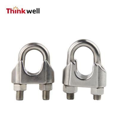 Chinese Factory Low Price Ss Wire Rope Clamp