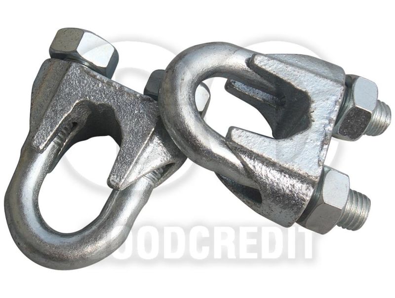 Hot DIP Galvanized Steel or Stainless Steel Hardware Wire Clamp Wire Rope Clip