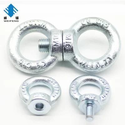 China Q235 Zinc Plated Bulk Packing DIN580 DIN582 Eye Screw