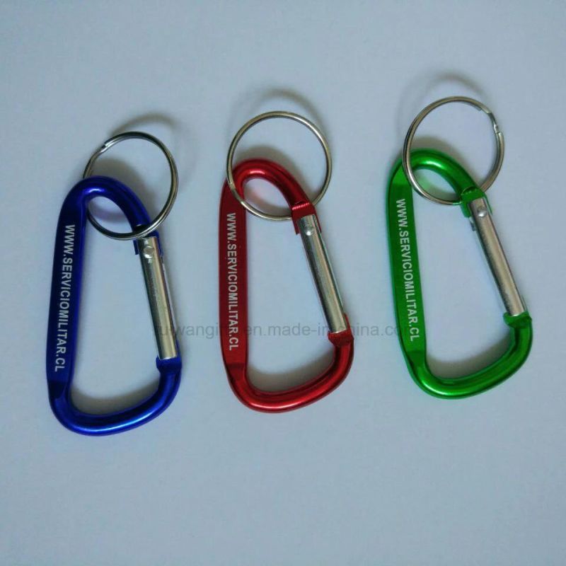 Bone Shape Aluminum Carabiner in Various Colors