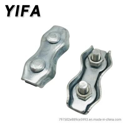 Rigging Hardware Simplex Duplex Wire Rope Clip Double Clamps