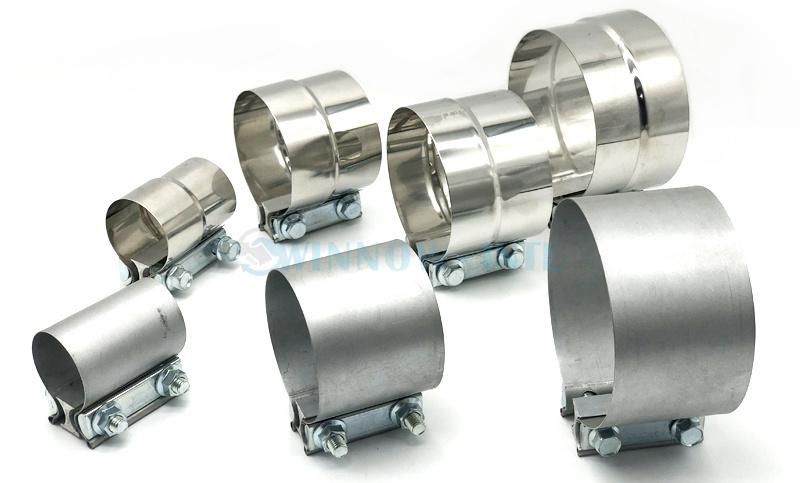 3 4 5 Inch Flex Preformed Lap Joint Exhaust Hose Clamps