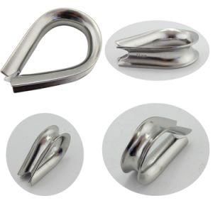 Stamping Stainless Steel Wire Rope Thimble with Low Price