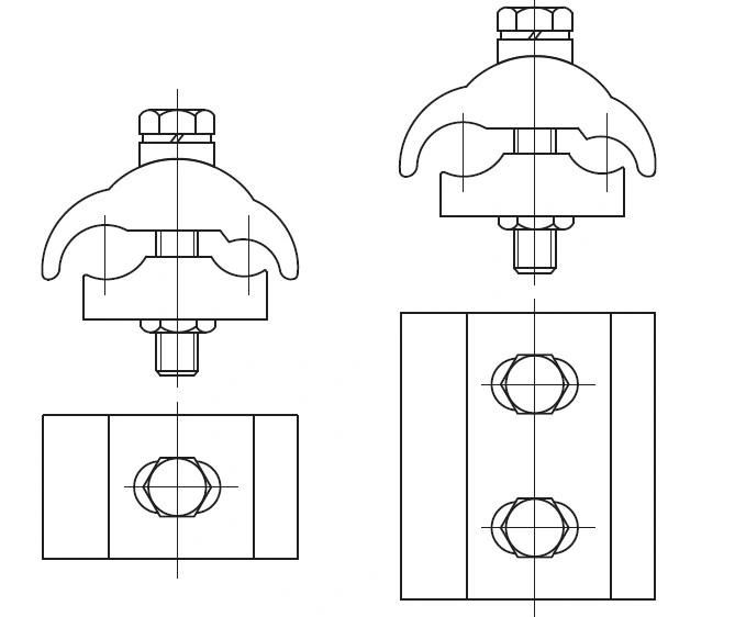 APG Aluminum Pg Clamps APG-a/ Capg