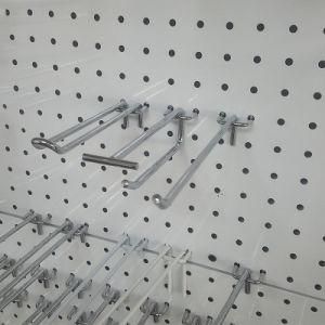 Pegboard Metal Wire Display Perforated Panel and Hooks