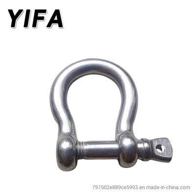 Stainless Steel 304 316 Large Bow Shackle Anchor Shackle
