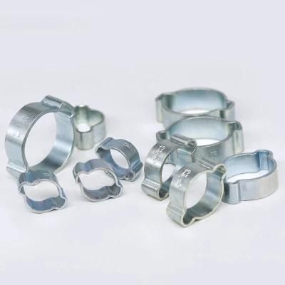Double Ear Hose Clamp for Rubber Pipe Fixed