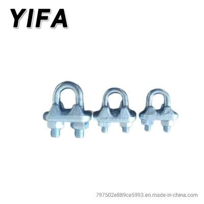 Galvanized Steel Italian Type Wire Rope Clips Wire Rope Clamp