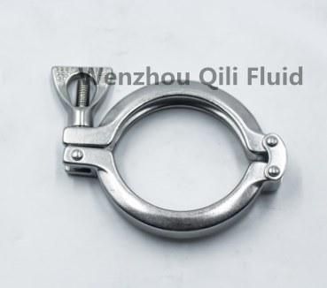 Sanitary Stainless Steel Heavy Duty Double Pin Clamp