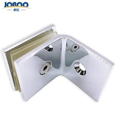 Good Selling Straight Edge L Shape Bathroom Shower Glass Room Doors Accessories Glass Door Partition Brace Clamp
