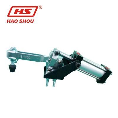 Haoshou HS-12132-a Hold Down Quick Release Vertical Adjustable Pneumatic Vertical Toggle Clamp for Wood Products