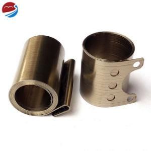 Custom Stainless Steel Ribbon Coil Volute Spiral Flat Retraction Clock Spring / Constant Force Spring