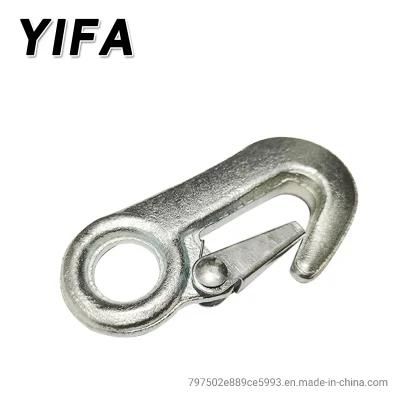 Heavy Duty Forged Strap Winch Hook Steel Hook