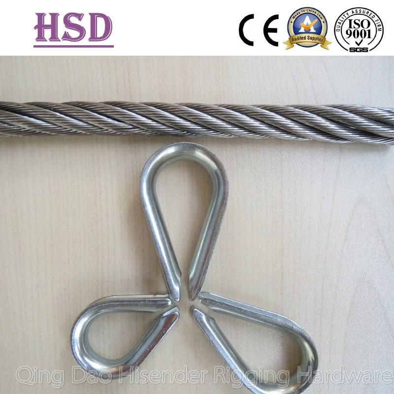 European Commercial Type Thimble for Rigging Hardware