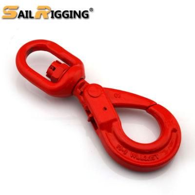 Eye Self Locking Hook with Grip Latch