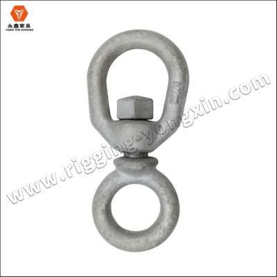 Various Sizes Connecting Chains U. S. G401 Standard Galvanized Steel Eye and Eye Chain Swivels D Ring Connector