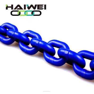 G80 Welded General Lifting Chain with Plastic Powder Coating