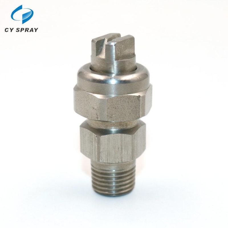 Stainless Steel Three-Section Combined Nozzle Flat Fan-Shaped Mist Tip Nozzle