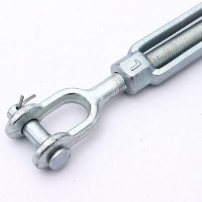 China Manufacturer Marine Hardware Safety Stainless Steel SS304 S316 High Polished Eye and Hook Wire Rope Turnbuckles