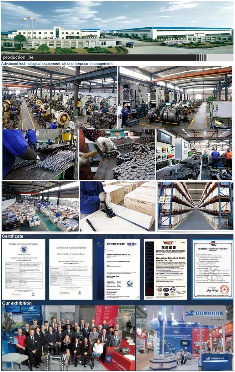 Standard industrial transmission quality conveyor chain for steel mill