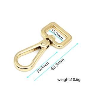 Hot Sale Metal Swivel Snap Hook for Leash Collar Bag (HS6137)