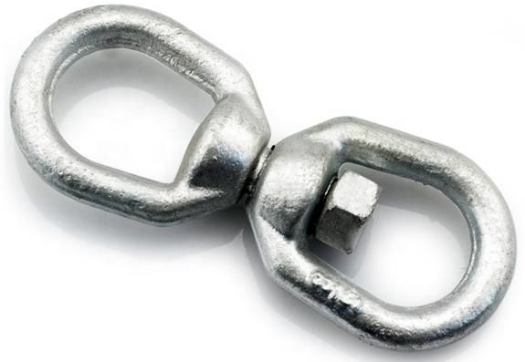 Us Type G402 Connecting Chain Swivel with Double Eyes