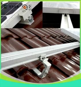 Aluminum 6063-T5 L Foot Solar Bracket Hook for Tile Roof Support