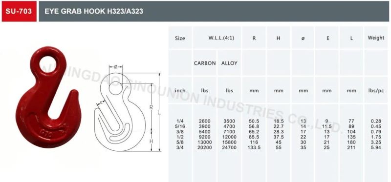 Eye Grab Hook H323 A323