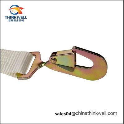 2&quot; Cargo Lashing Strap Belt with Snap Hooks